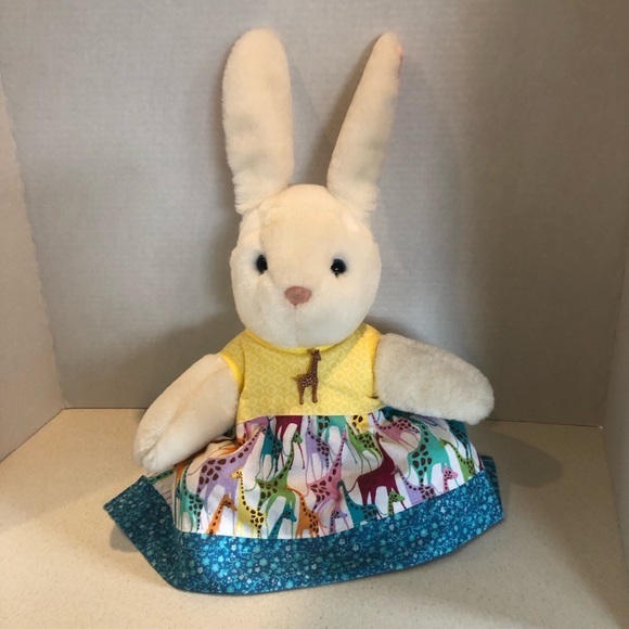 9 Pc Lot of Plush Bunnies & Stuffed Animals Beanie Boos Hallmark Pikmi Pops Gund - Picture 13 of 15